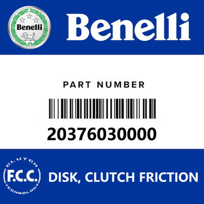 FCC Original Paper-based Clutch Plate and Clutch Friction Disk for Benelli BN600 TNT600