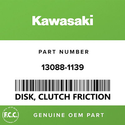 Dischi Frizione Moto FCC Originali per Kawasaki Ninja ZR1200