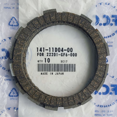 FCC Original Rubber-Cork Material Clutch Plate for Honda TMX 155 TMX 125 ALPHA OEM 22201-GF6-000